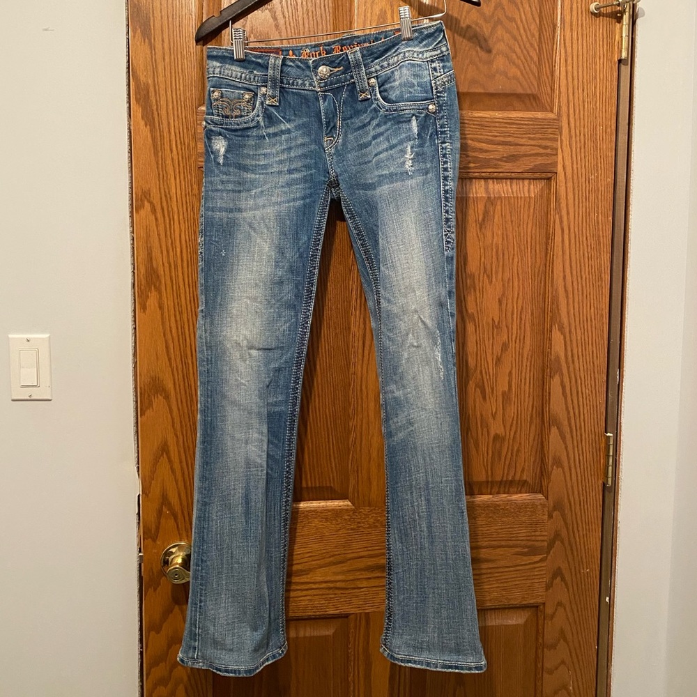 Rock Revival “Christina” bootcut jeans.